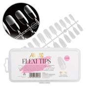 AlleLac Flexi Tips Oval 240 pcs – Flexible Full Cover Nail Tips for Quick Nail Extensions image