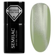 732 Pistachio Latte Gloss Cat Eye Semilac Hybrid Nail Polish 7ml