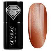 734 Toffee Jelly Gloss Cat Eye – Semilac Hybrid Nail Polish 7ml