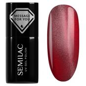 736 Crimson Jelly Gloss Semilac Hybrid Polish 7ml
