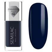 Classic Nail Polish 113 Nail Lacquer Blue Ink 9 ml Semilac