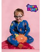 Zippy Zip Back PJs Lightning bolt/Hearts/Stars/Dino image
