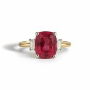 18ct Pink Tourmaline Ring image