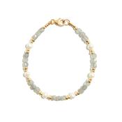 Labradorite and Pearls  Bracelet image