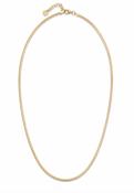 Elegant gold snake chain necklace image
