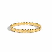 Gold Stacking Bubble Ring