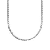 Sterling Silver Diamond Cut Rope Chain