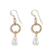 Drop Earring  Pearl Bead