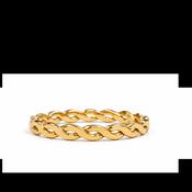 Twisted Link Gold Filled Ring image