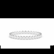 Silver Stacking Bubble Ring image