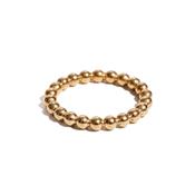 Yellow Gold Bubble Ring