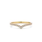 9ct Wave Diamonds Ring image