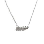 Elegant Five Stone Pendant