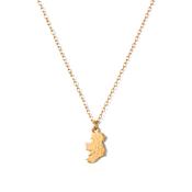 Map of Ireland Necklace