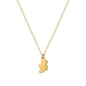 Map of Ireland Necklace