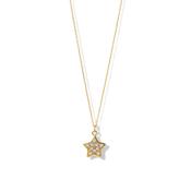 9ct CZ Star Pendant