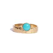 Gold Turquoise Ring