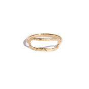 Vintage Hand Hammered Cuff Ring