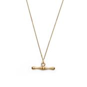 Rounded T-Bar Necklace