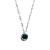 May Birthstone | Emerald - Silver image