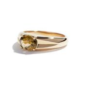 Honey Quartz Icon Ring image
