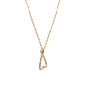 Upside Down Heart Necklace image