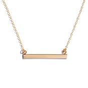 Engraveable Bar Necklace image