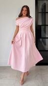 Betty Asymmetric Skater in Pink
