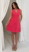 Hazel Boucle Tailored Mini in Pink