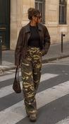 Camouflage Print Jeans image