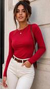 Red Long Sleeve T-shirt image