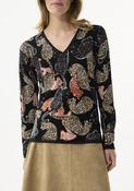 Leo &amp; Ugo Multi-Print Knit Top image