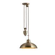 Polka Pendant Light - Antique Brass image