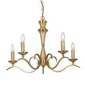 Kora 5 Pendant Light - Antique Brass image