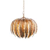 Delphine 1 Pendant Light - Gold Leaf image