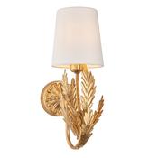 Delphine 1 Wall Light Gold Leaf image