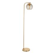 Dimple 1 Floor Light - Satin Gold image