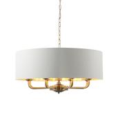 Highclere 8 Pendant Light - Antique Brass image