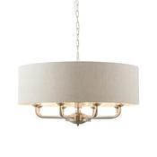 Highclere 8 Pendant Light - Chrome image