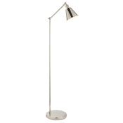 Hal Task Floor Lamp - Bright Nickel image