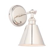 Hal 1 Wall Light Bright Nickel image