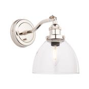 Hansen 1 Wall Light Bright Nickel image