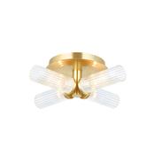 Talo Bathroom 4 Ceiling Light - Brass image