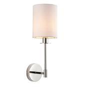 Sancerre 1 Wall Light Bright Nickel image