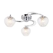 Mesmer 3 Ceiling Light - Chrome image