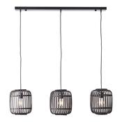 Mathias 3 Pendant Light - Dark Bamboo image