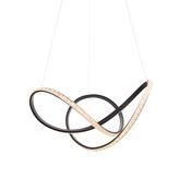Francisca 1 Pendant Light - Textured Black image