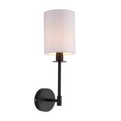 Sancerre 1 Wall Light Matt Black image