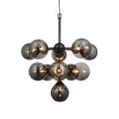 Oscar 11 Pendant Light - Black Chrome image