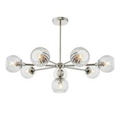 Allegra 8 Pendant Light - Bright Nickel image